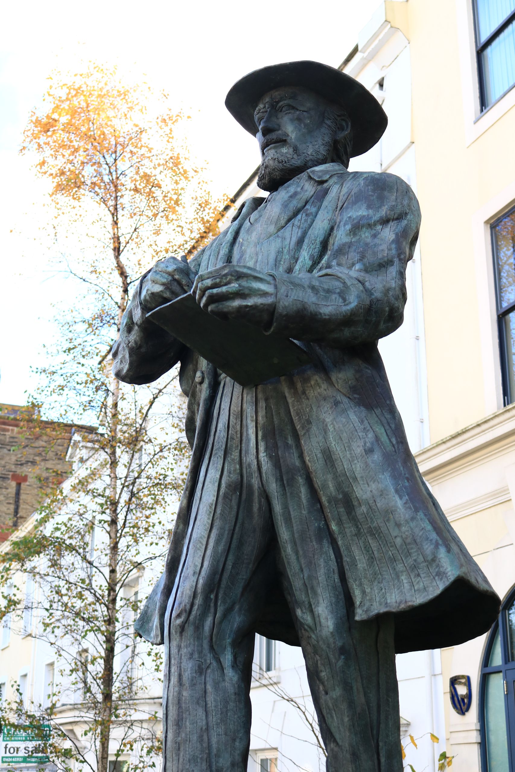 T E Brown Statue