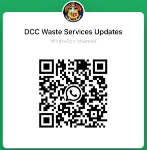 Waste Service Updates QR Code